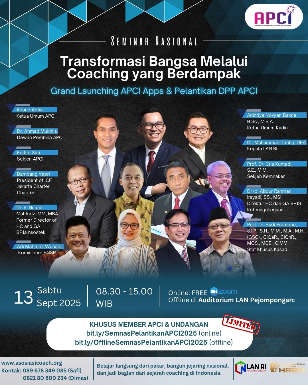 Grand Launching APCI Apps & Pelantikan
